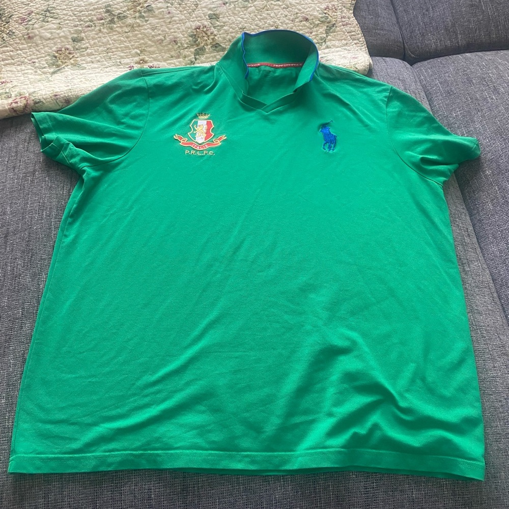 Mens Polo Performance Italy Polo Sz XXL